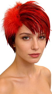 Plume Éclipse Halo Fascinator Headband - MOGHANT