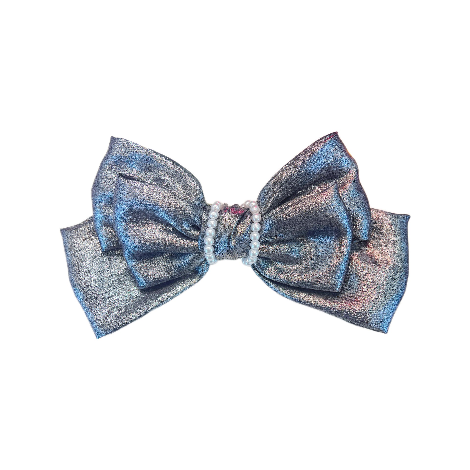 Pure Perla Circle Minimal Bow Barrette - MOGHANT