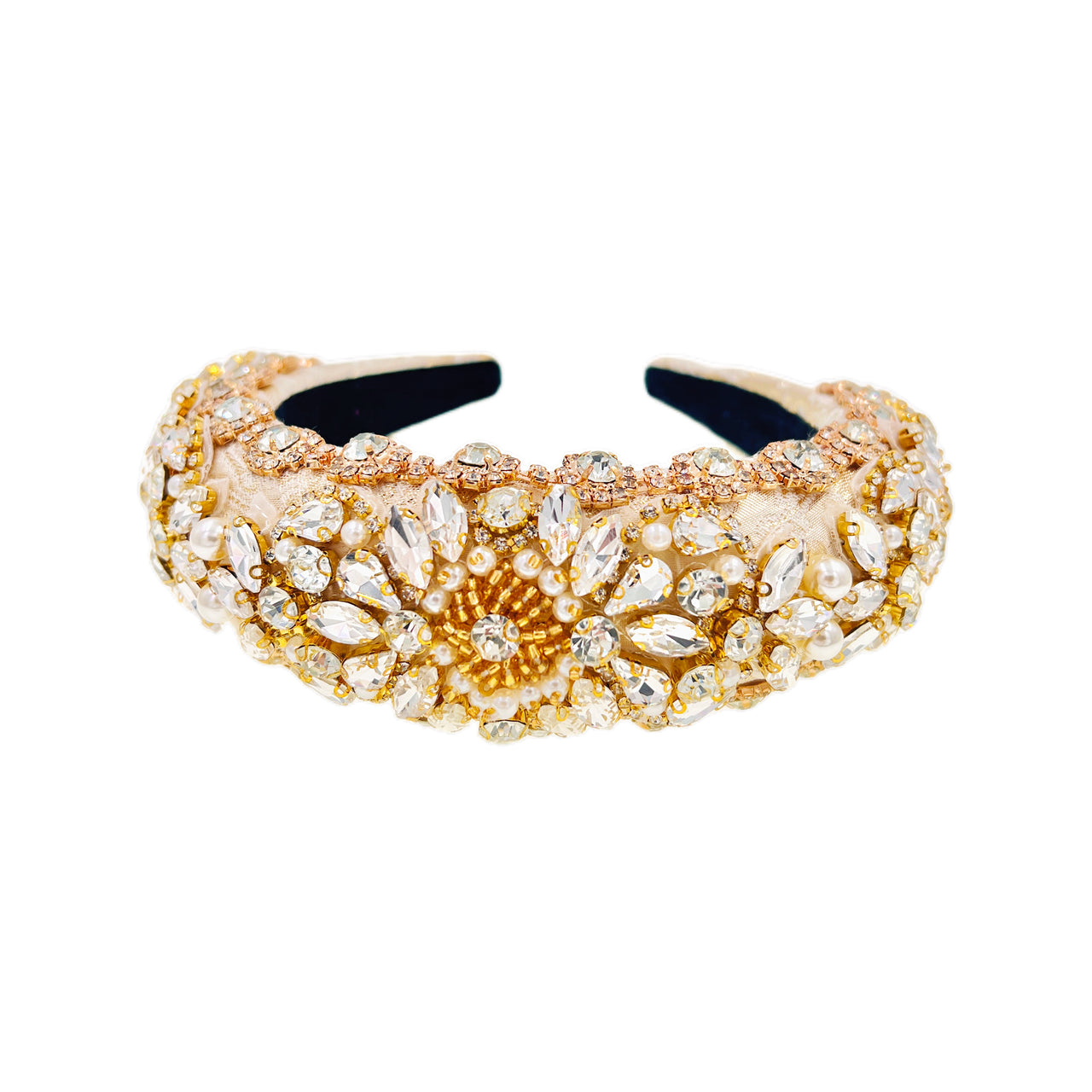 Crown d’Ornement · Golden Court Baroque Headband