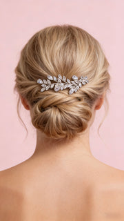 Aurora Willow Leaf Bridal Hair Comb - MOGHANT
