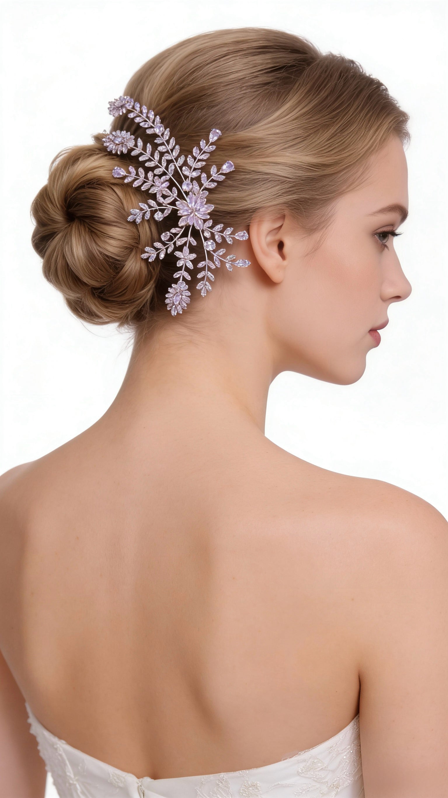 Lumina Majestic Branch Bridal Hair Comb - MOGHANT