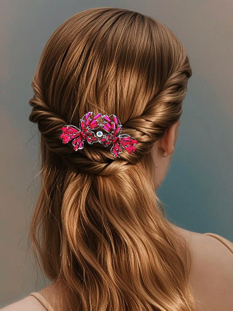 Lustre Twins · Gem Butterfly Barrette