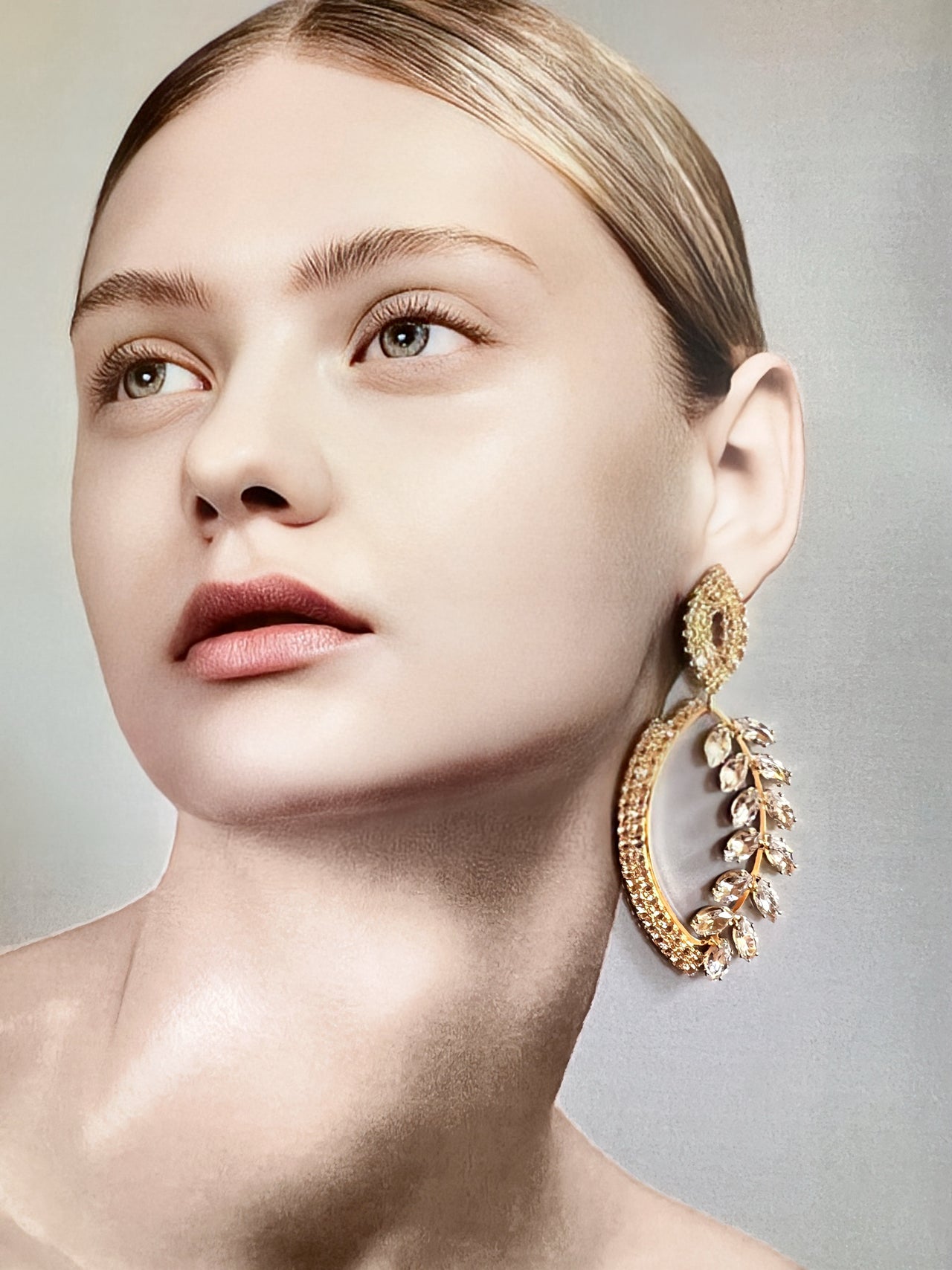 Feuille d’Éclat · Leaf of Light Earrings