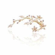 Elysian Handwoven Blooming Branch Bridal Hair Clip - MOGHANT