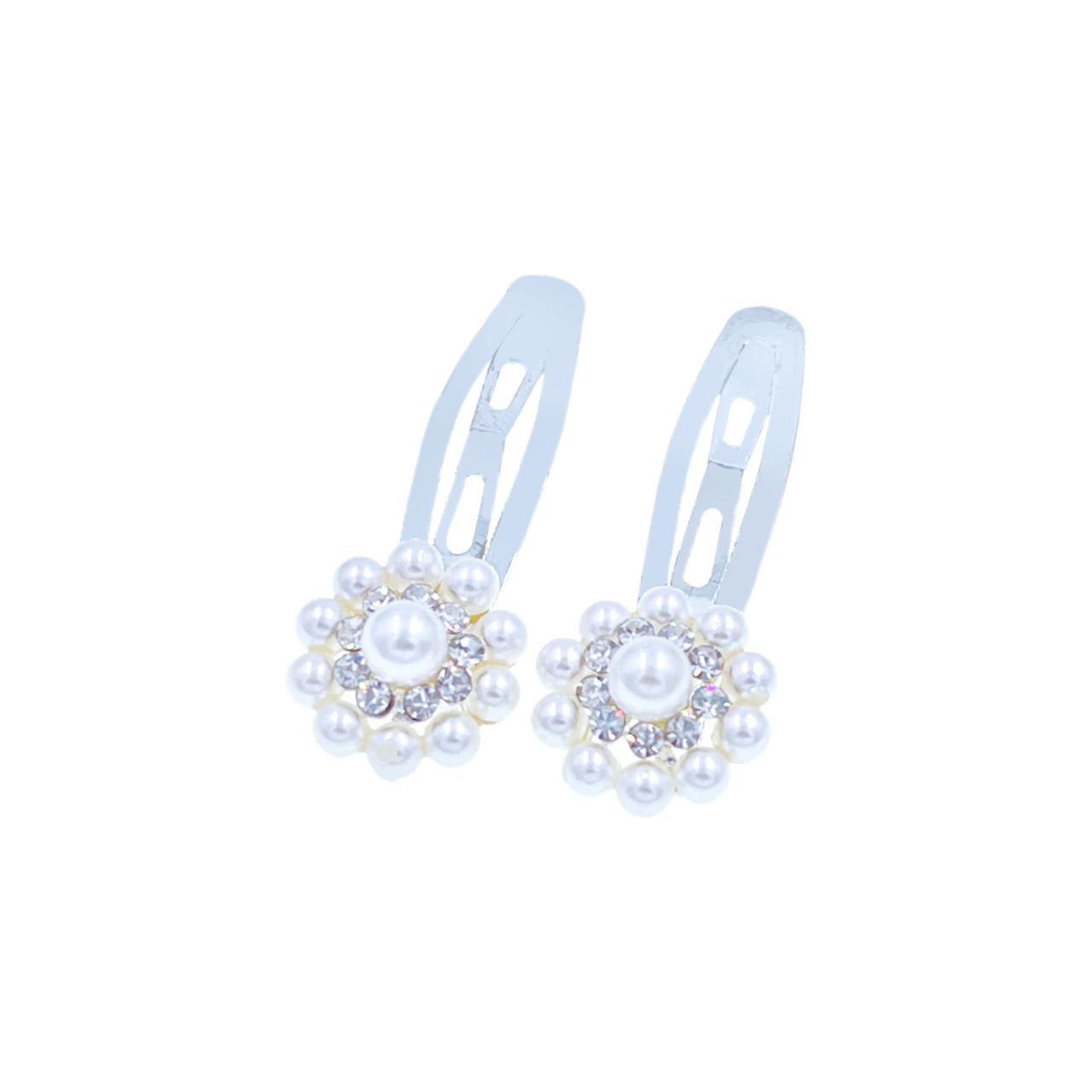 Pearl Flower Click-Clack Clip · C05