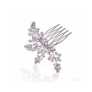 Aurora Twin Blossom Bridal Hair Comb - MOGHANT