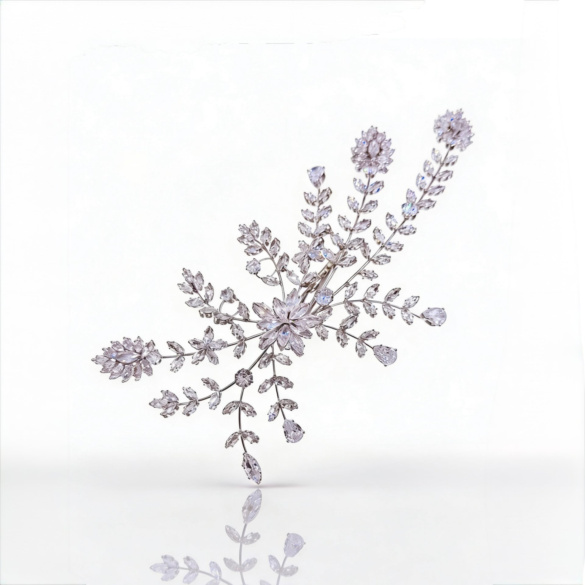 Lumina Majestic Branch Bridal Hair Comb - MOGHANT