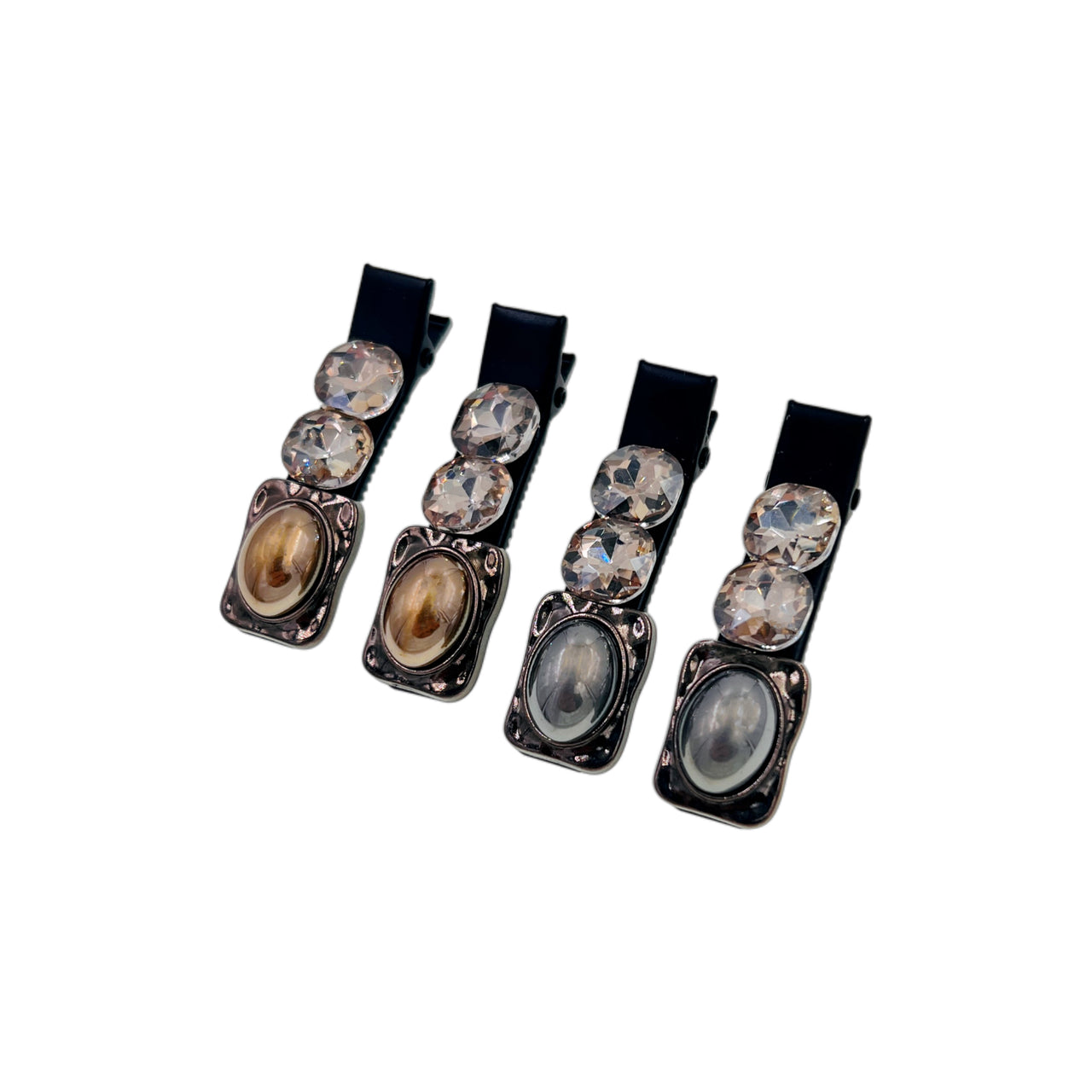 Pearl Prism · Crystal Pearl Vintage Alligator Clip