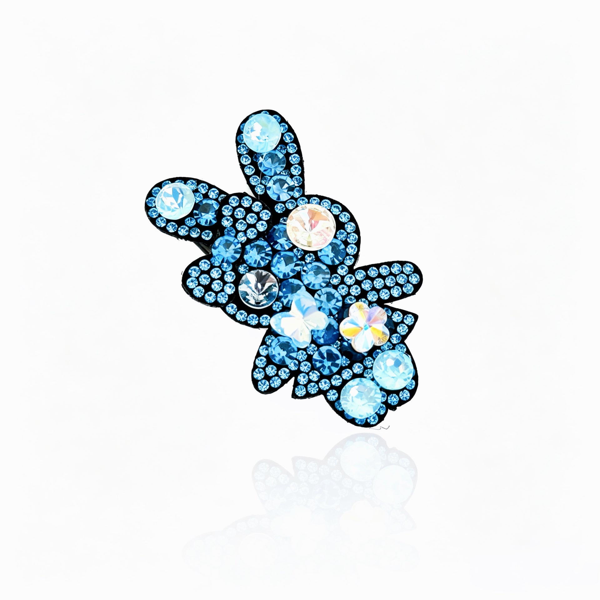 Bunny Crystal Alligator Clip - MOGHANT
