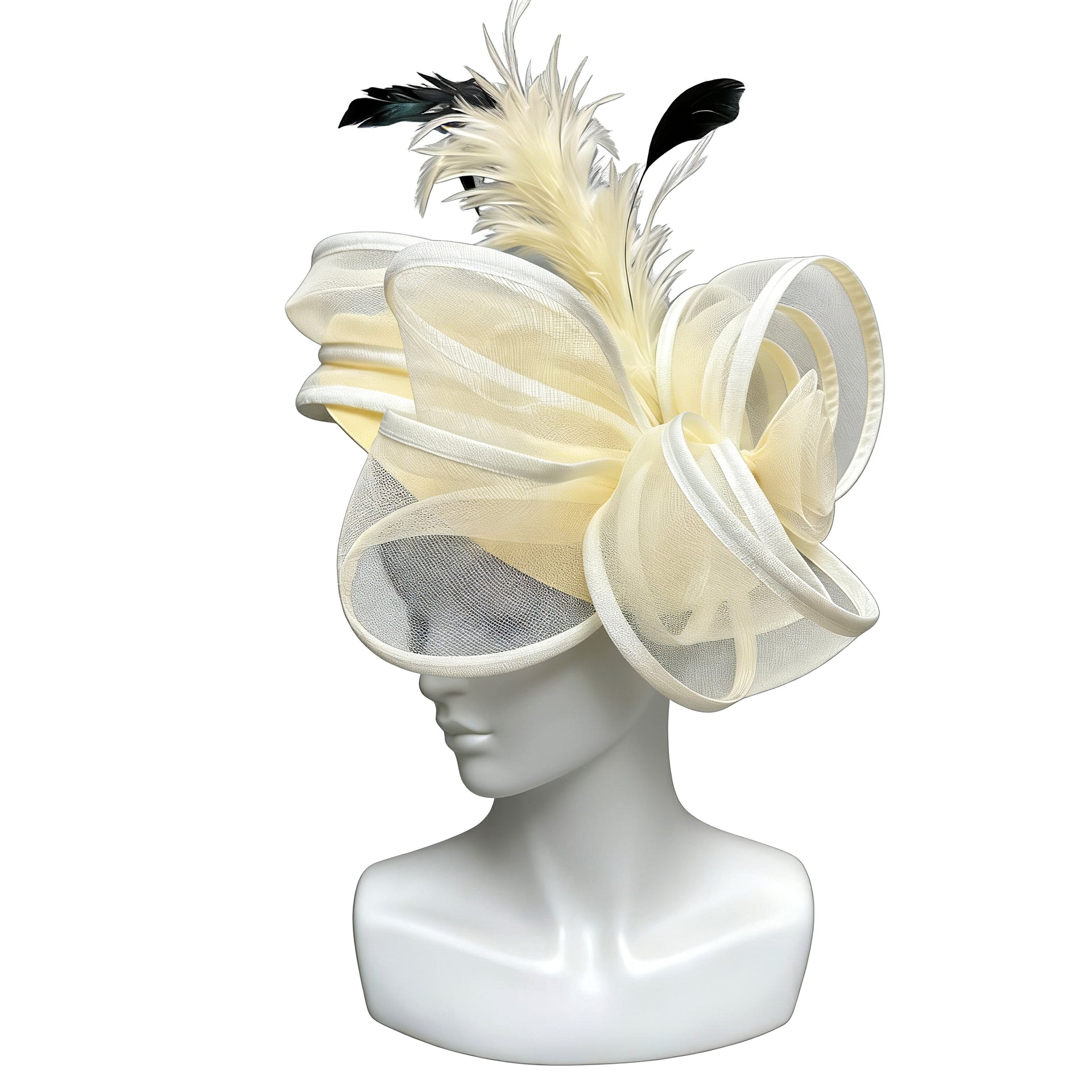 Fleur Plume Fascinator F3011 - MOGHANT