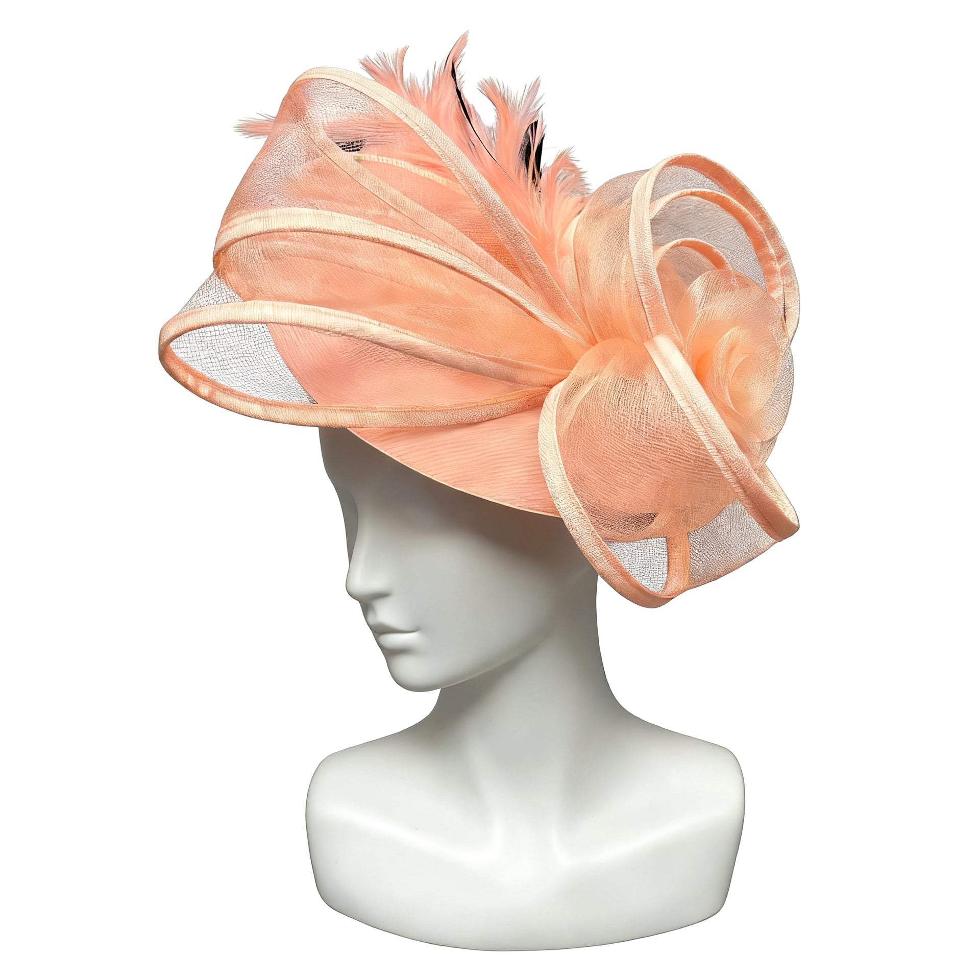 Fleur Plume Fascinator F3011 - MOGHANT