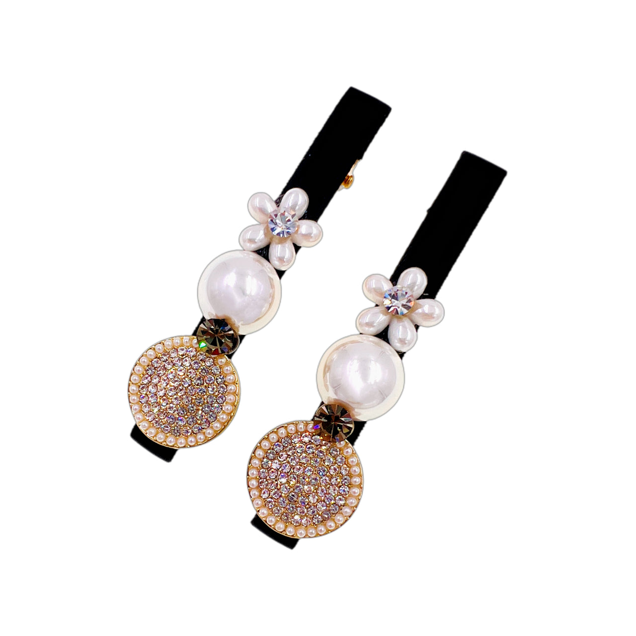 Pearl Prism · Crystal Bloom Pearl Alligator Clip