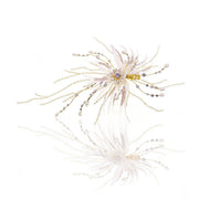 Elysian Handwoven Pearl Feather Radiance Bridal Hair Clip - MOGHANT