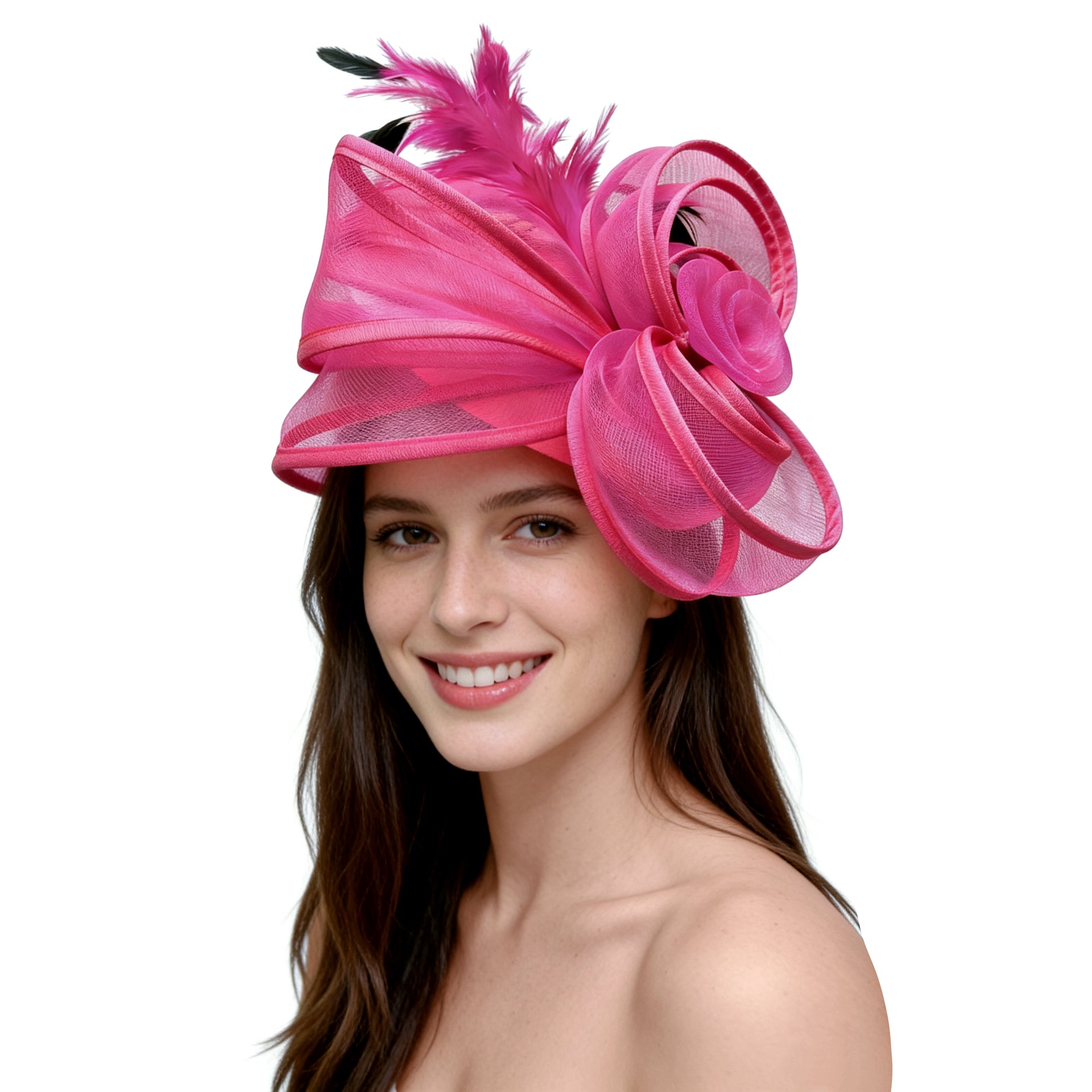 Fleur Plume Fascinator F3011 - MOGHANT
