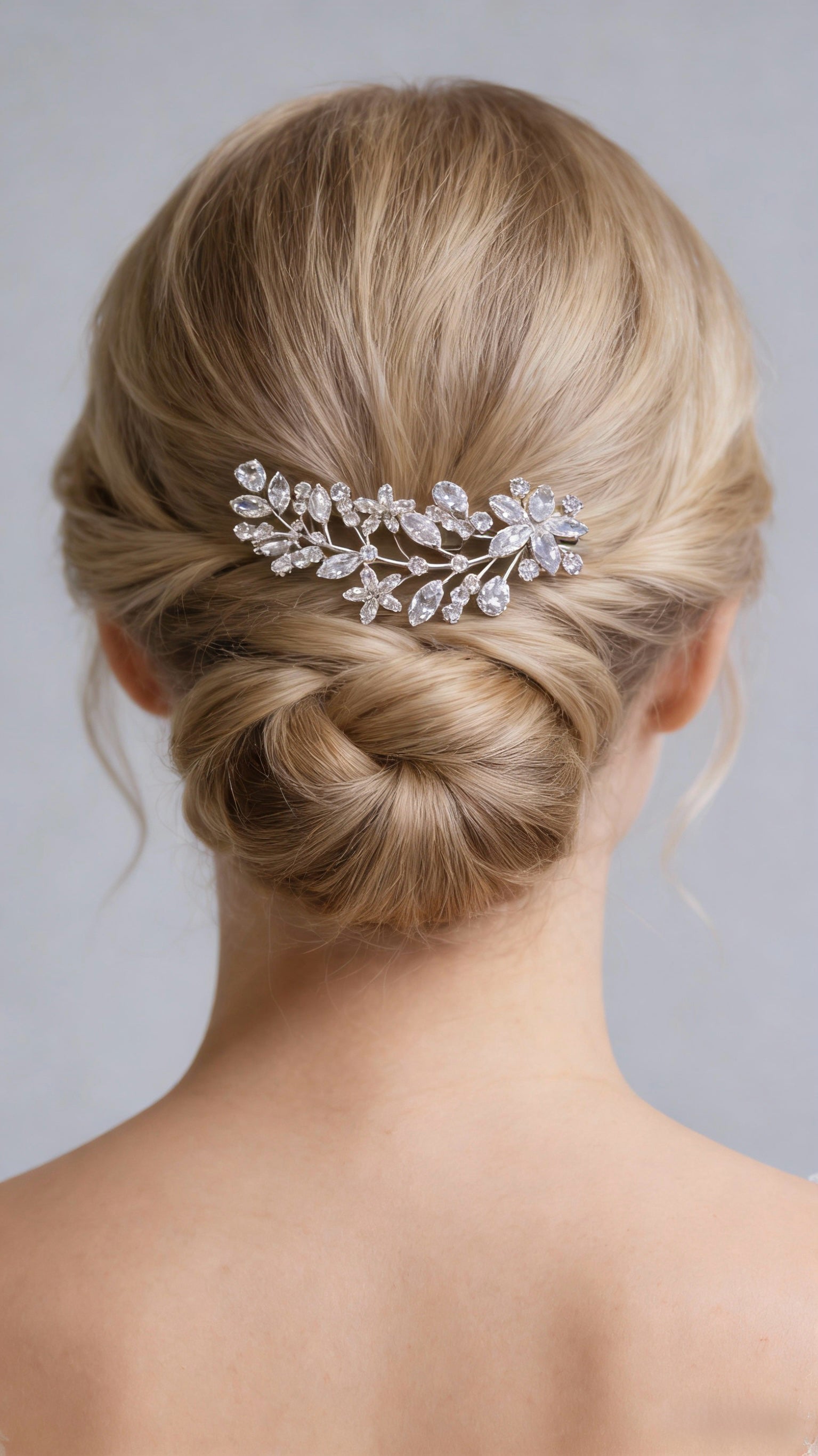 Aurora Luminous Blossom Bridal Hair Comb - MOGHANT