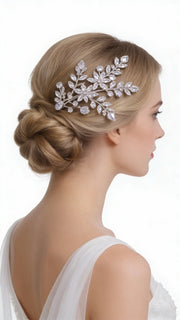 Aurora Garden Bloom Bridal Hair Clip - MOGHANT