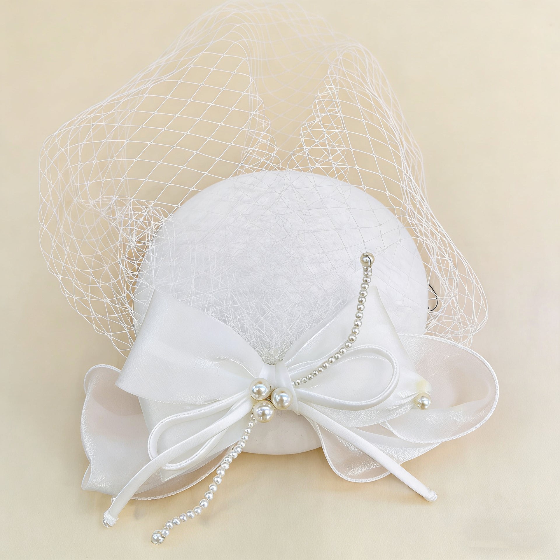 Perla Noeud Silk Fascinator F3027 ✅ - MOGHANT