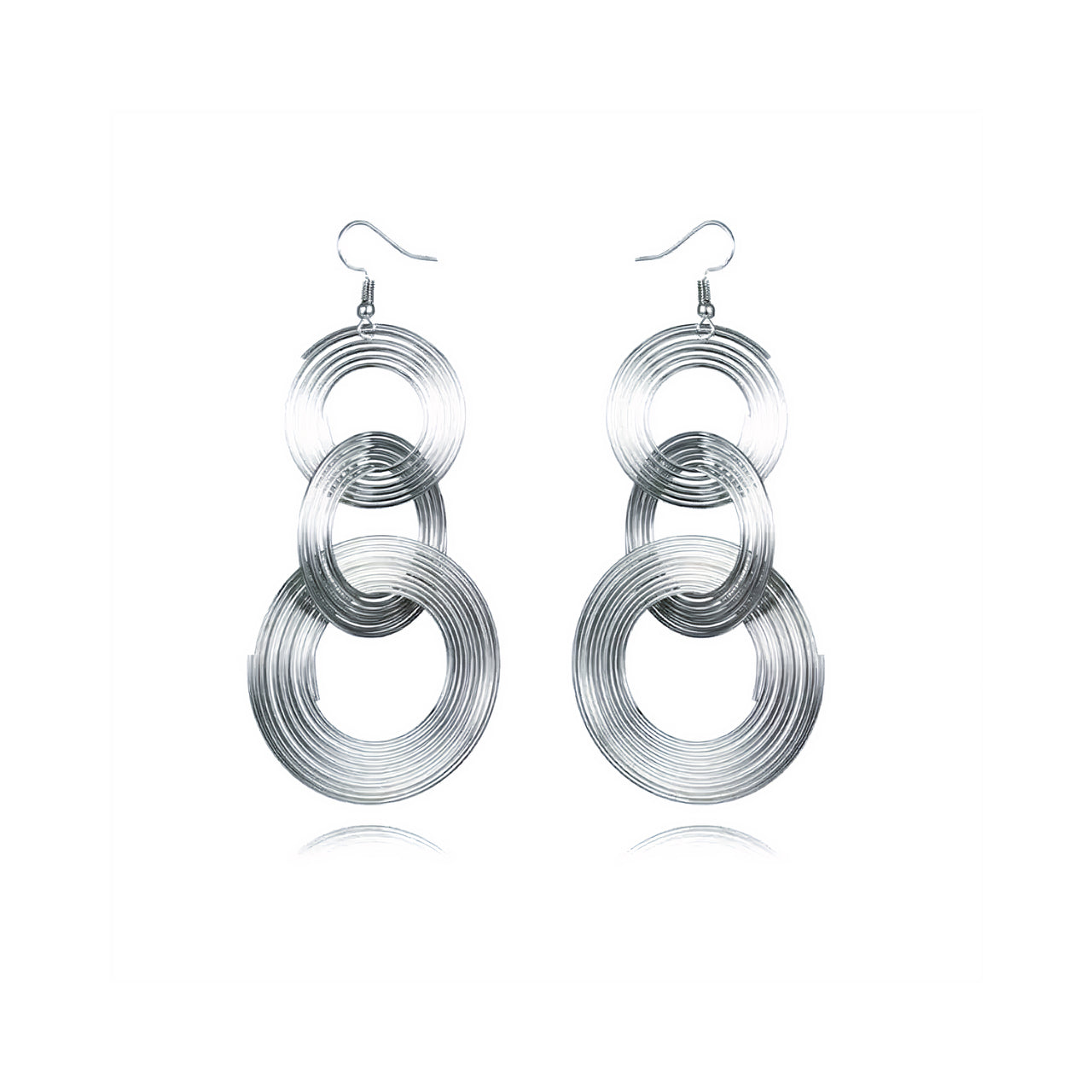 Rondeur Layered Geometry Earring