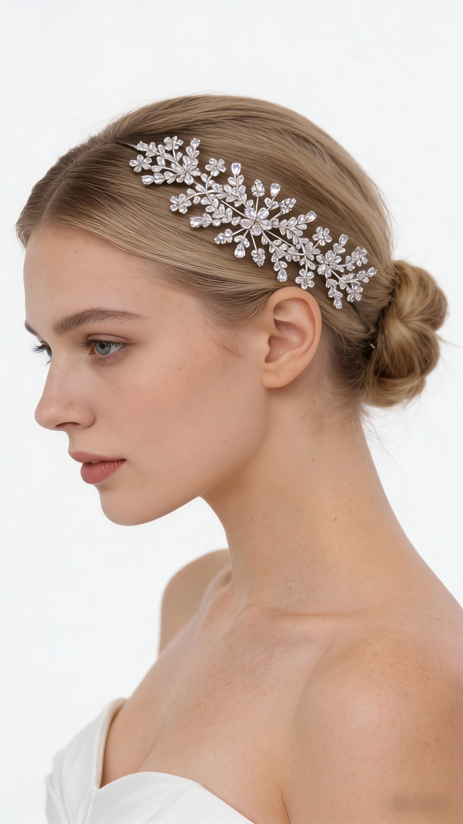 Aurora Floral Vine Bridal Hair Comb - MOGHANT