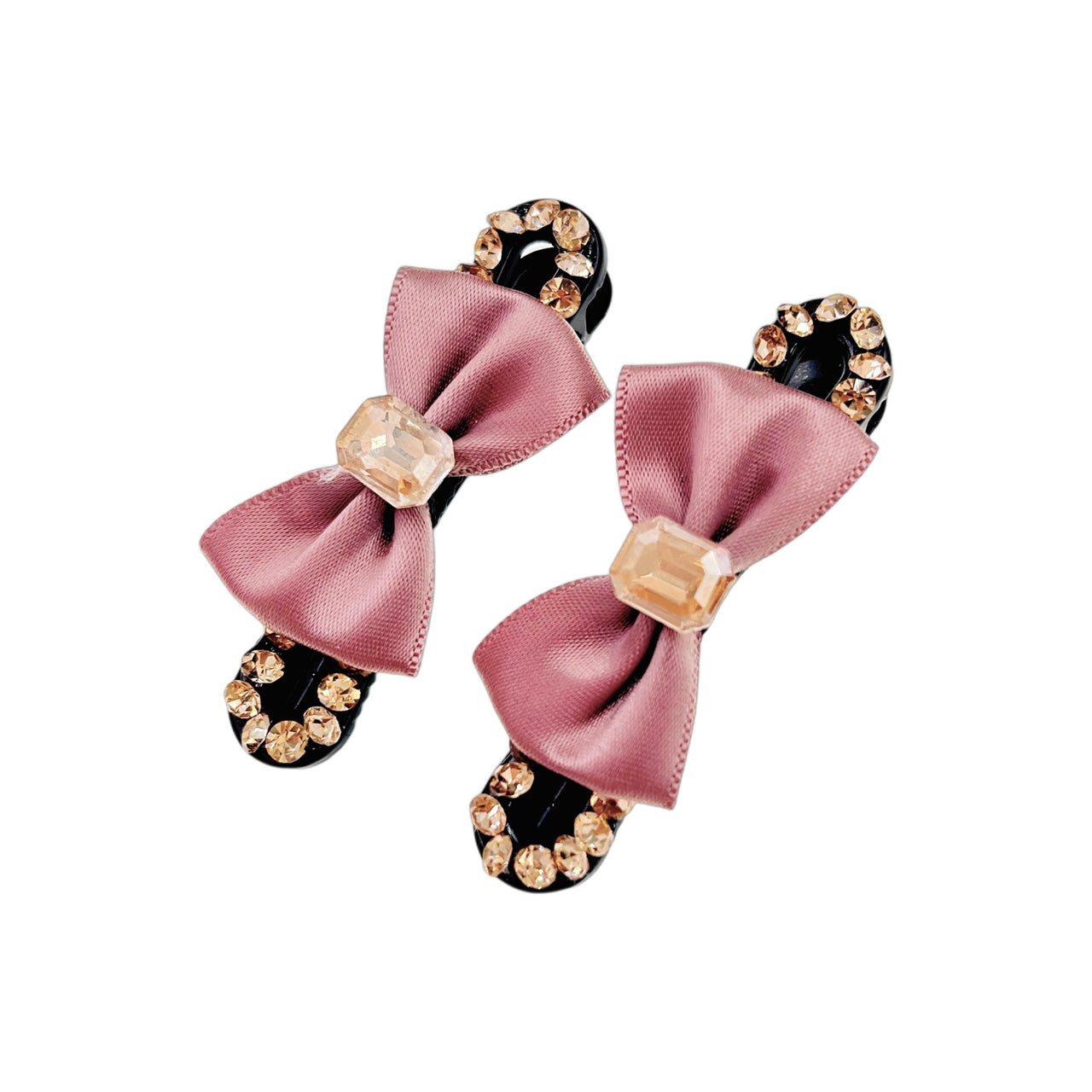 Cocoa Elegance Bow · Alligator Clip