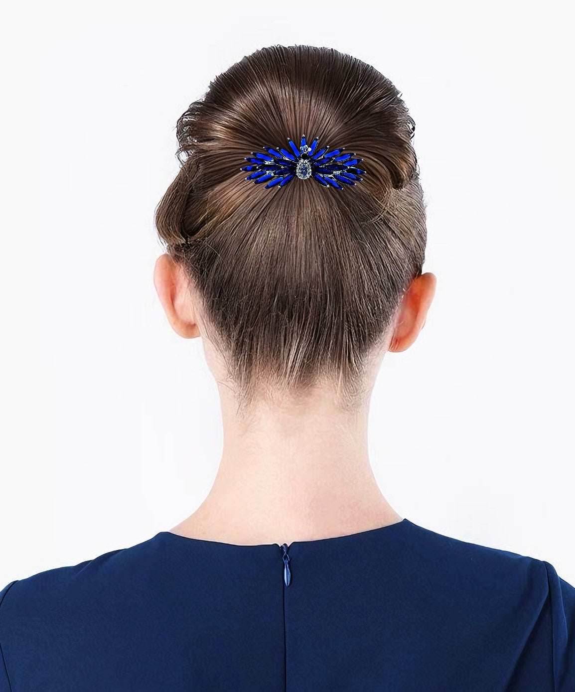 Plume de Paon · Radiant Peacock Barrette