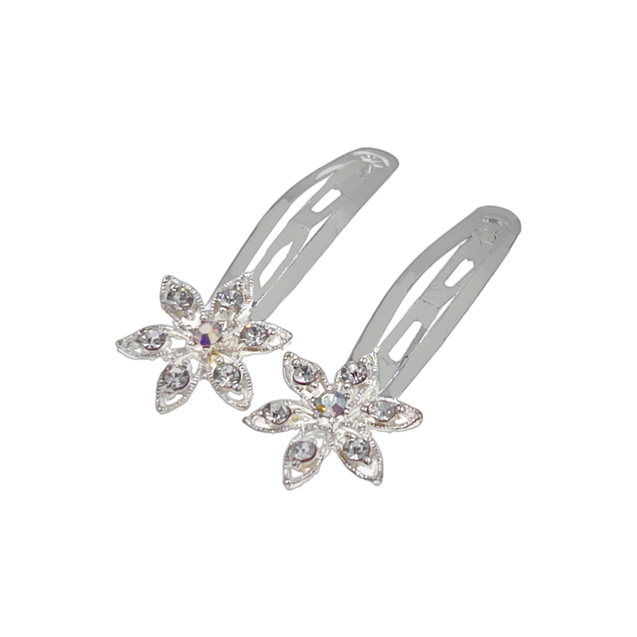 Crystal Flower Click-Clack Clip · C11