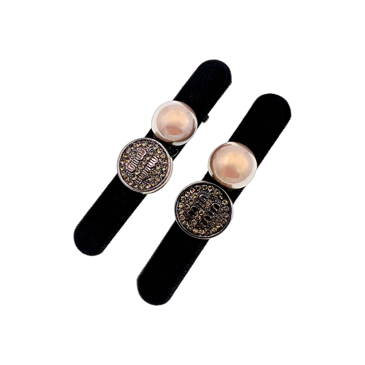 Pearl Prism · Pearl Stardust Crystal Alligator Clip