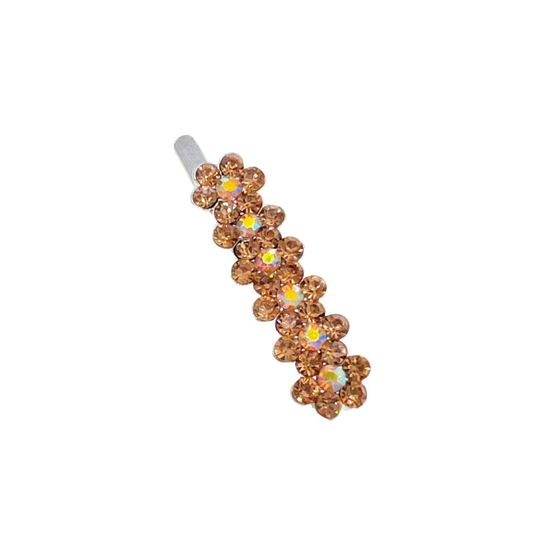 Petite Bloom Magnetic Clip · Silver Grace