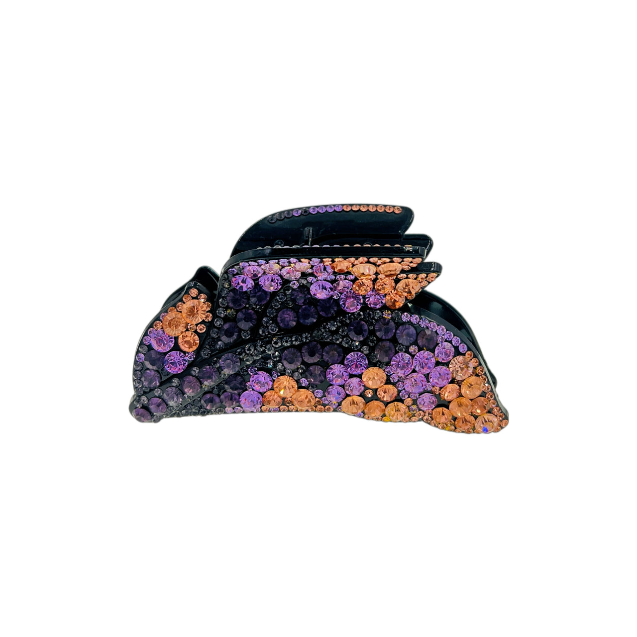 Lustrous Bloom · Amethyst Hair Claw