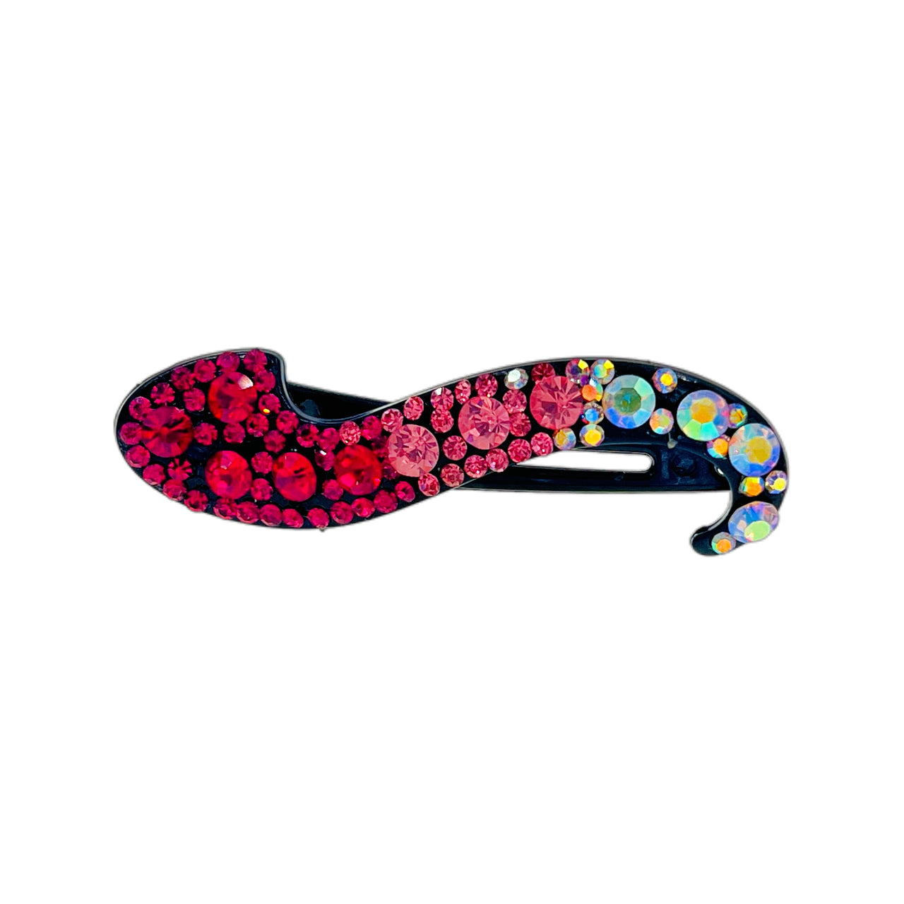 Rhapsody Ribbon · Crystal Alligator Clip