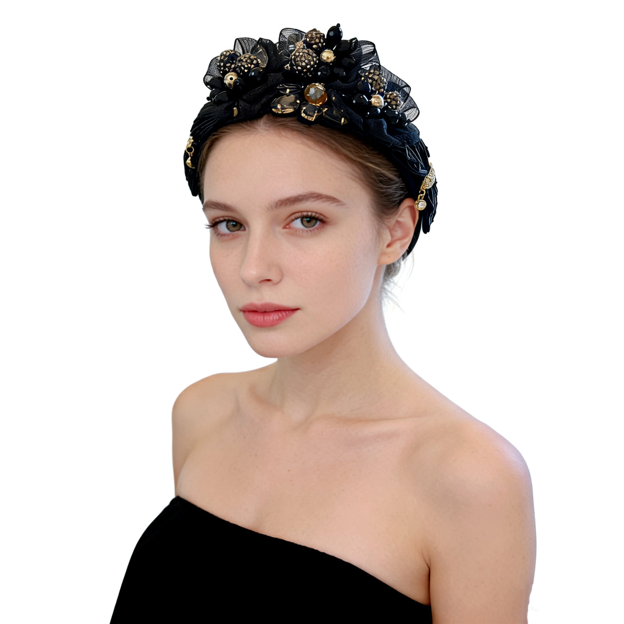 Nocturne Jardin Jeweled Headband