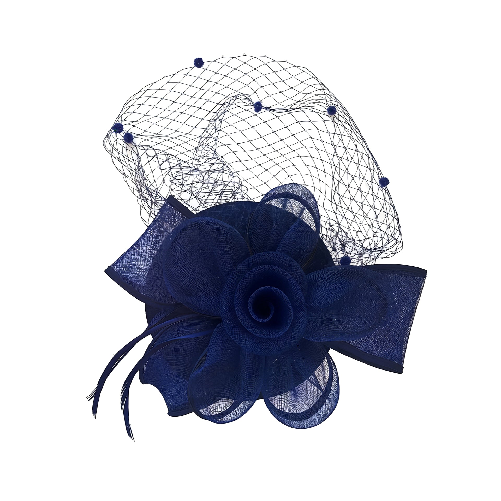 ✅Voile Élégance Floral Fascinator F3028 - MOGHANT