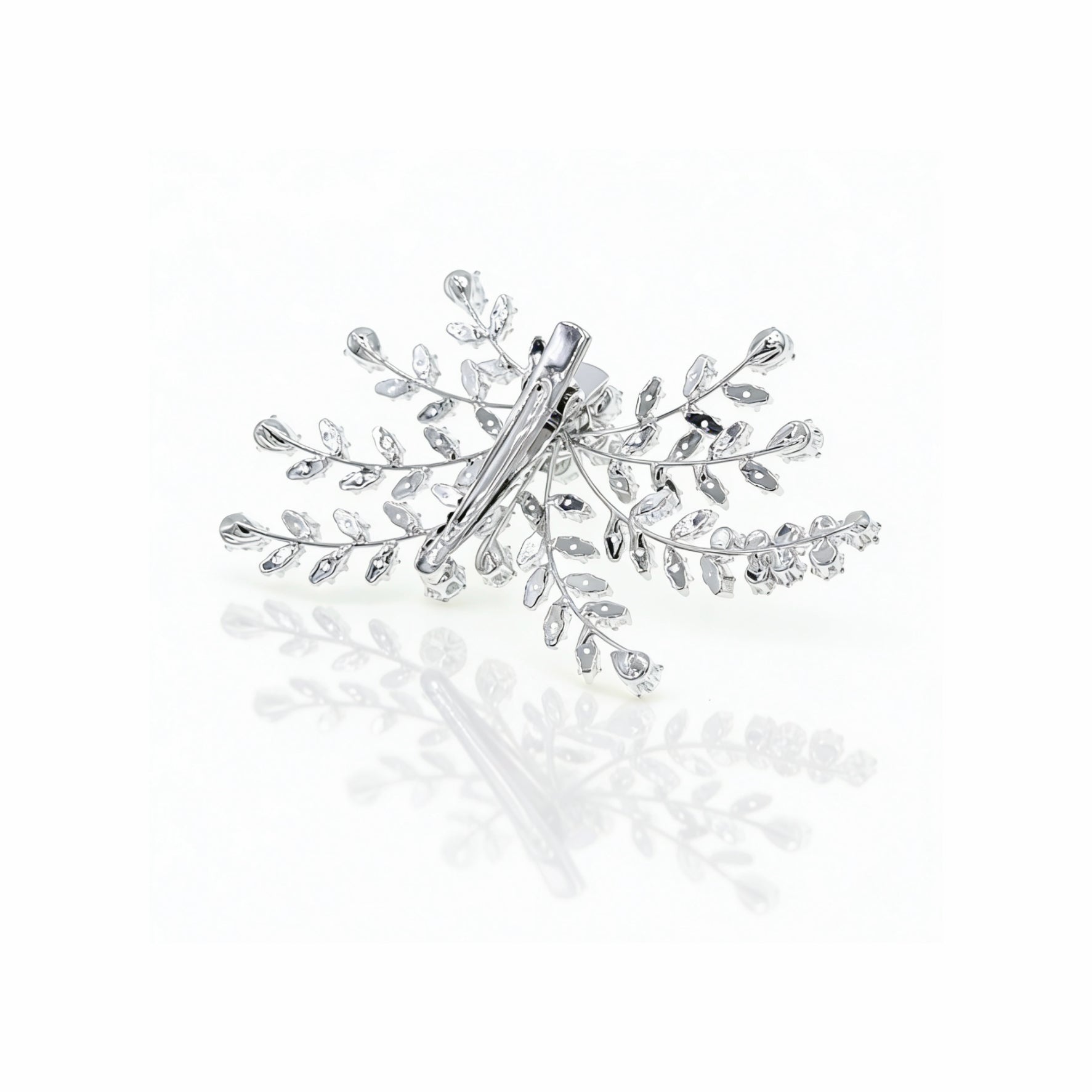 Aurora Petite Blossom Bridal Hair Clip - MOGHANT