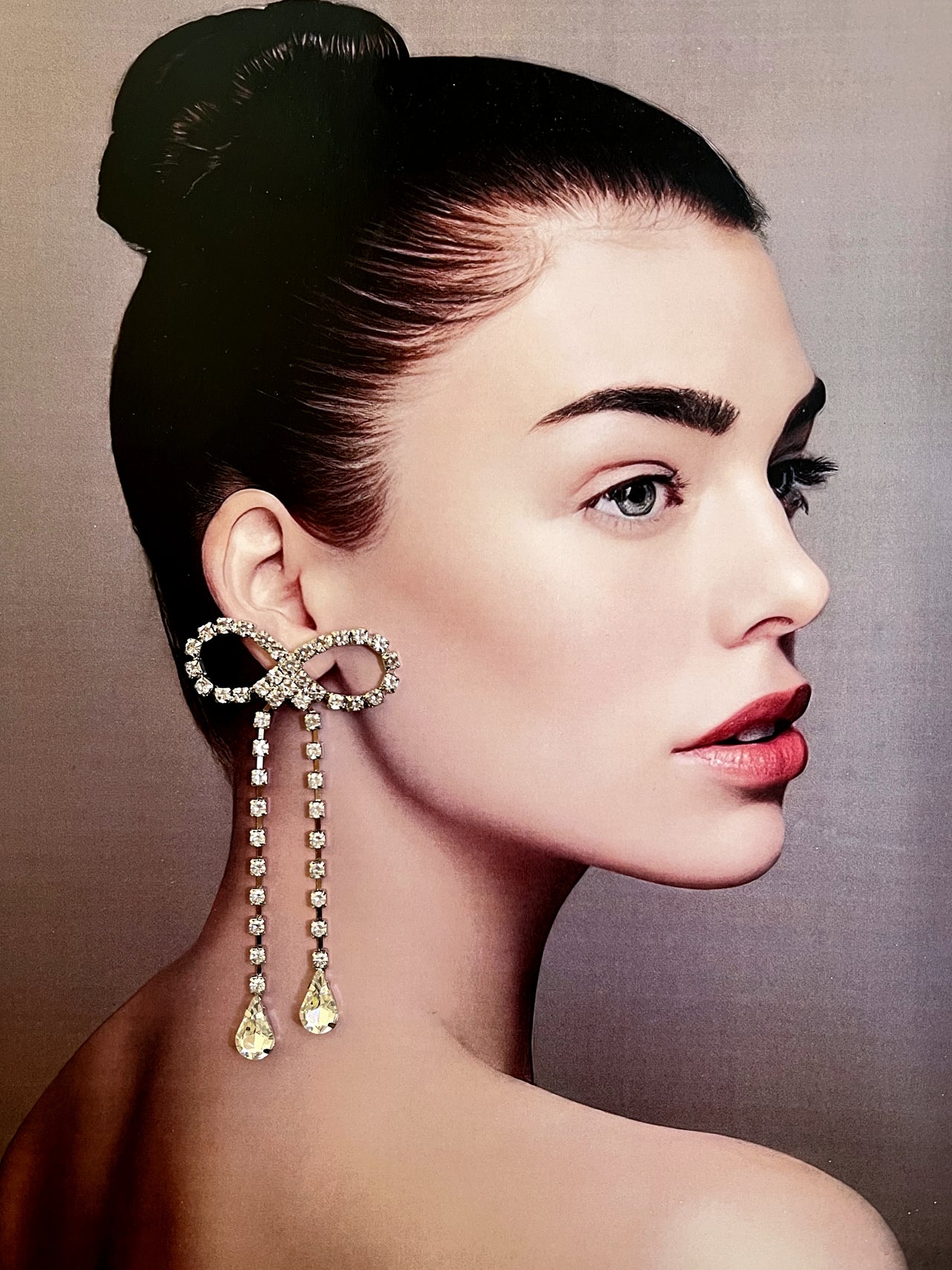 Noeud Céleste BOW Earrings