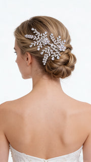 Aurora Blooming Vine Bridal Hair Clip - MOGHANT
