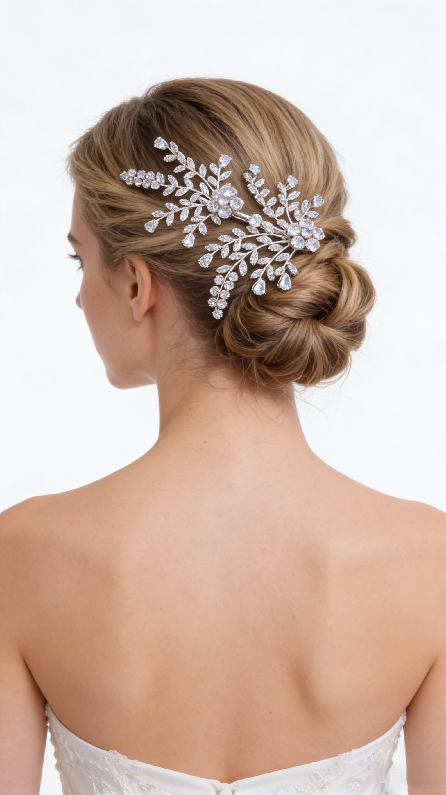 Aurora Blooming Vine Bridal Hair Clip - MOGHANT