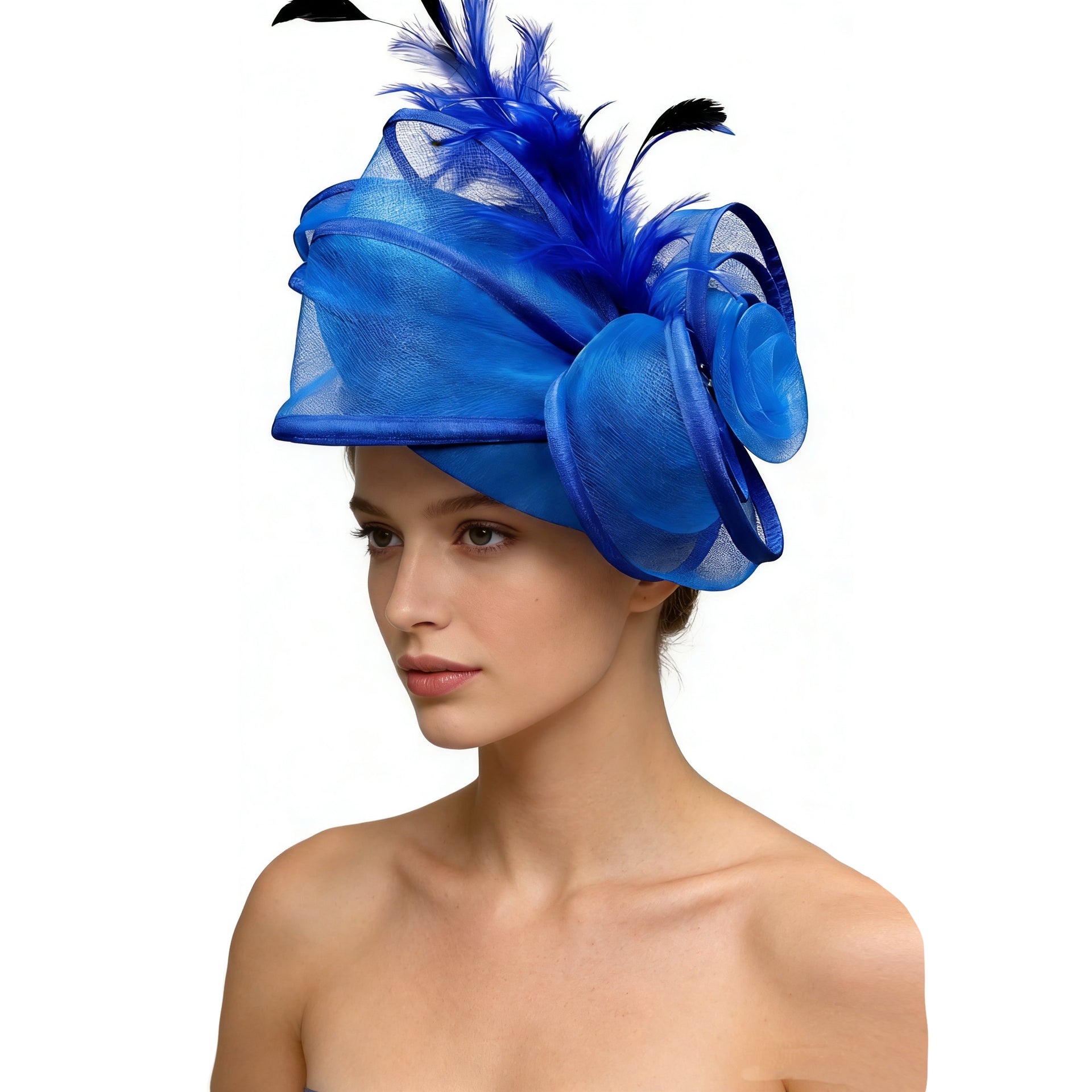 Fleur Plume Fascinator F3011 - MOGHANT