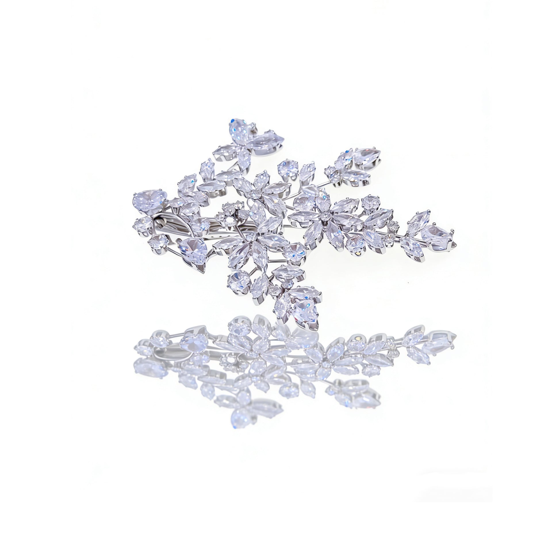 Aurora Garden Bloom Bridal Hair Clip - MOGHANT