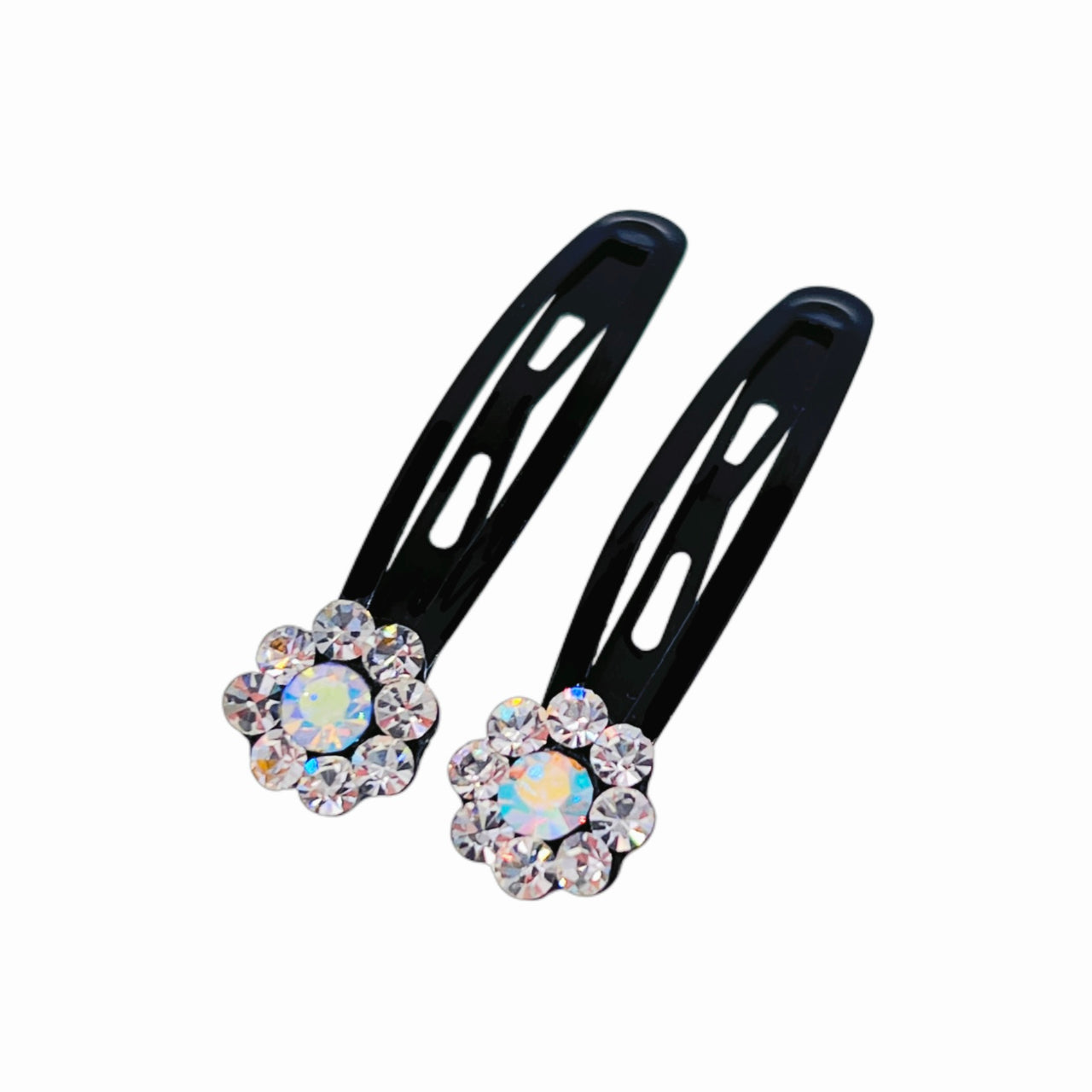 Flower Crystal Click-Clack Clip · C29