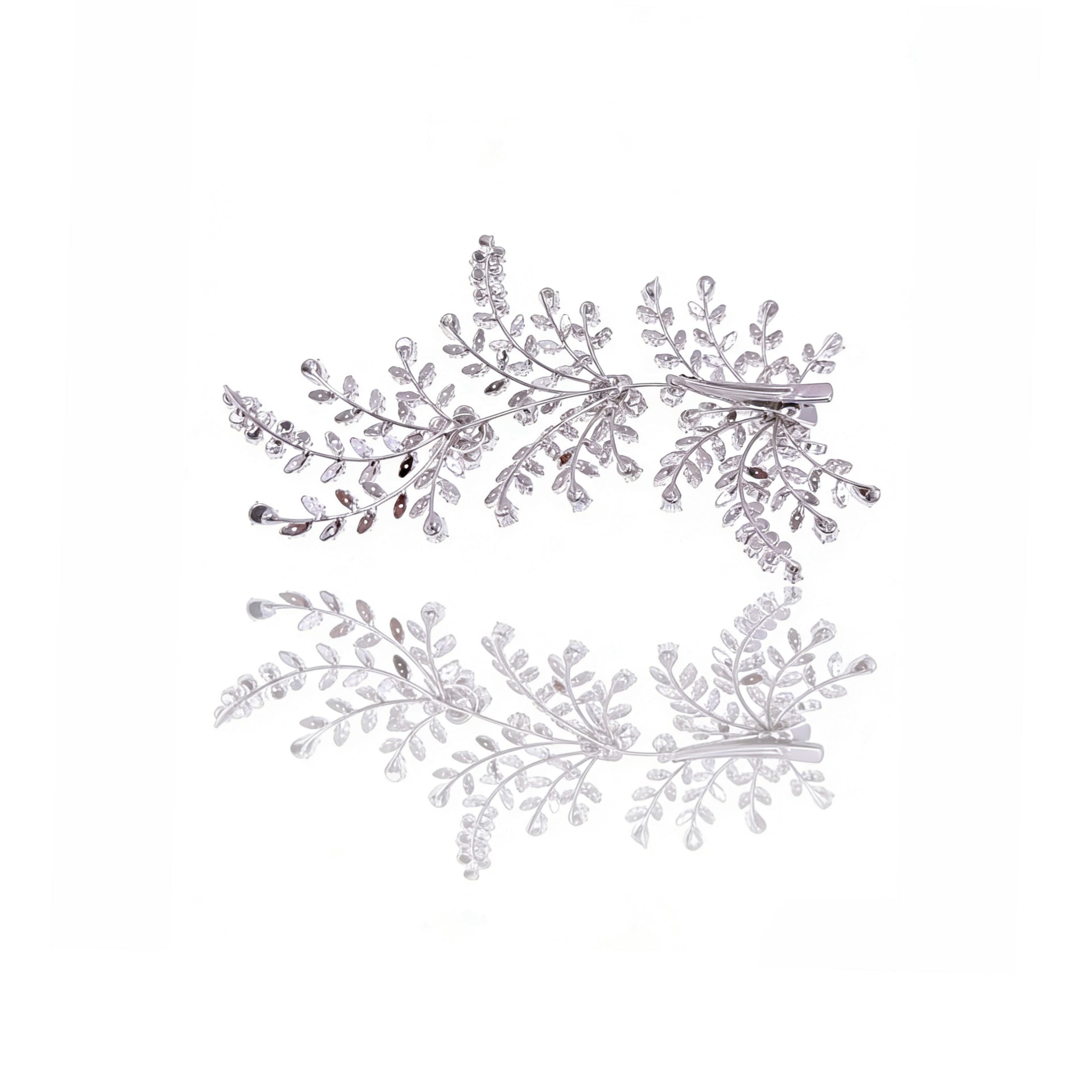Aurora Royal Garden Bridal Hair Clip - MOGHANT