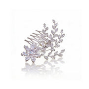 Lumina Delicate Petal Leaf Bridal Hair Comb - MOGHANT