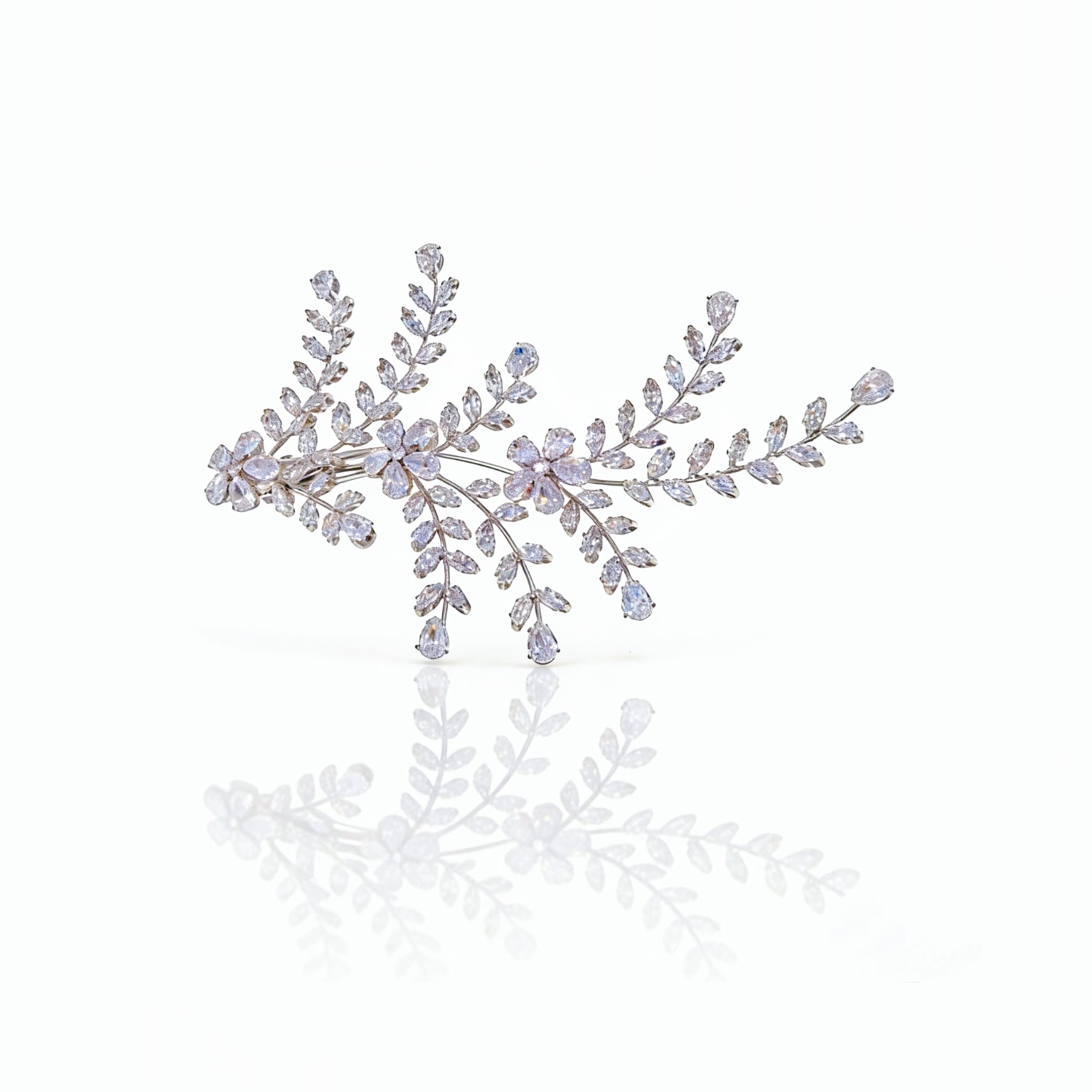 Aurora Blossom Vine Bridal Hair Clip - MOGHANT