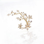 Elysian Handwoven Blooming Branch Bridal Hair Clip - MOGHANT