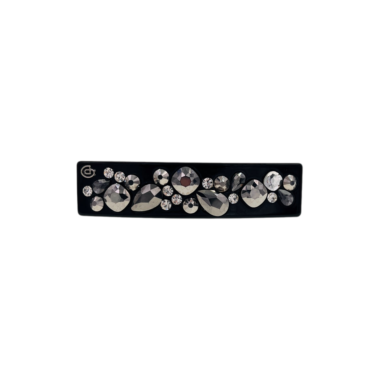 Éclat Structuré · Wide Crystal Barrette