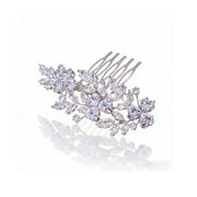 Lumina Enchanted Bloom Cluster Bridal Hair Comb - MOGHANT