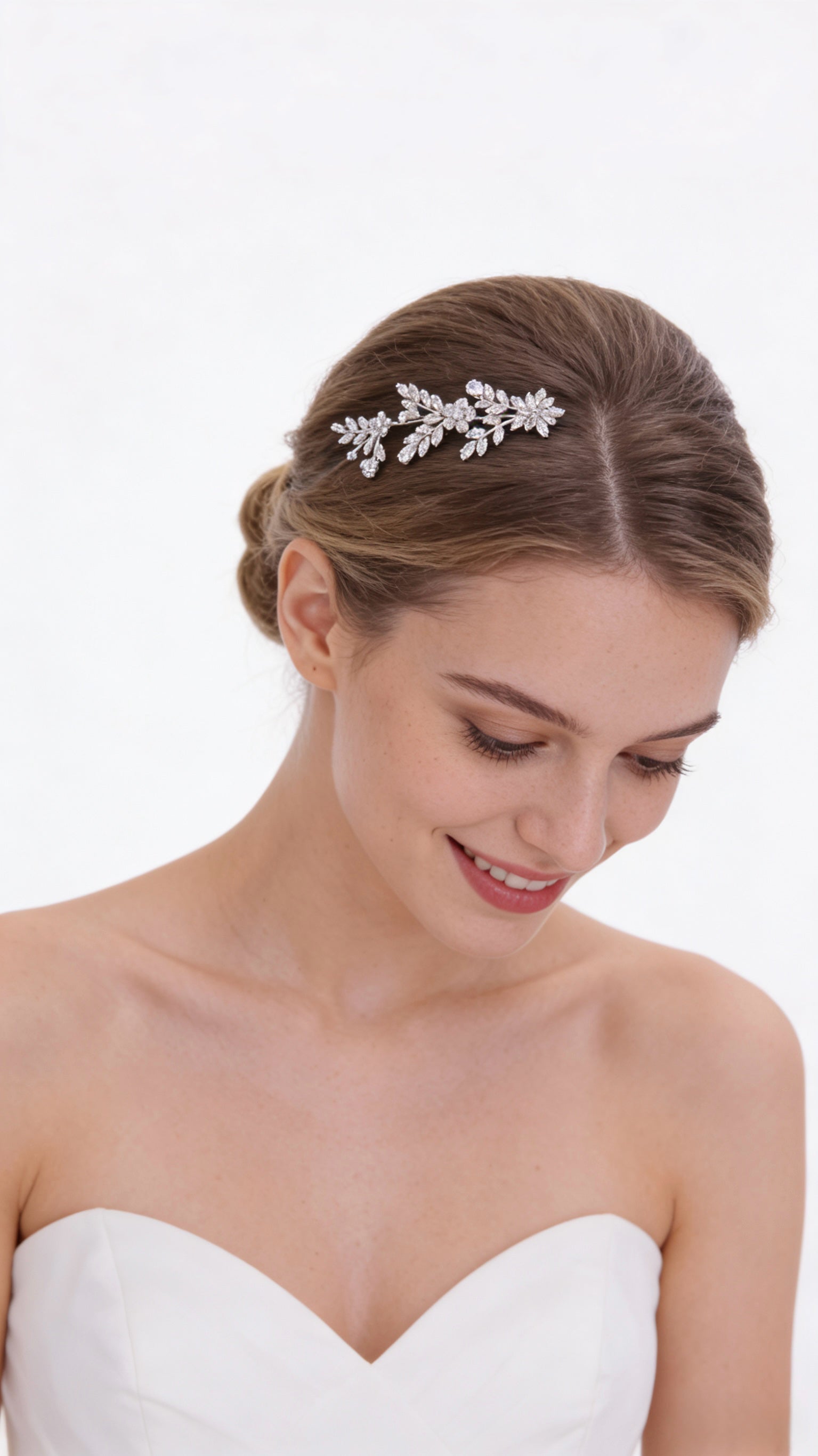 Aurora Petite Garden Bridal Hair Comb - MOGHANT
