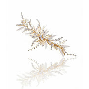 Elysian Handwoven Elongated Vine Elegance Bridal Hair Clip - MOGHANT