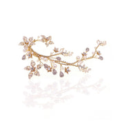Elysian Handwoven Blooming Branch Bridal Hair Clip - MOGHANT