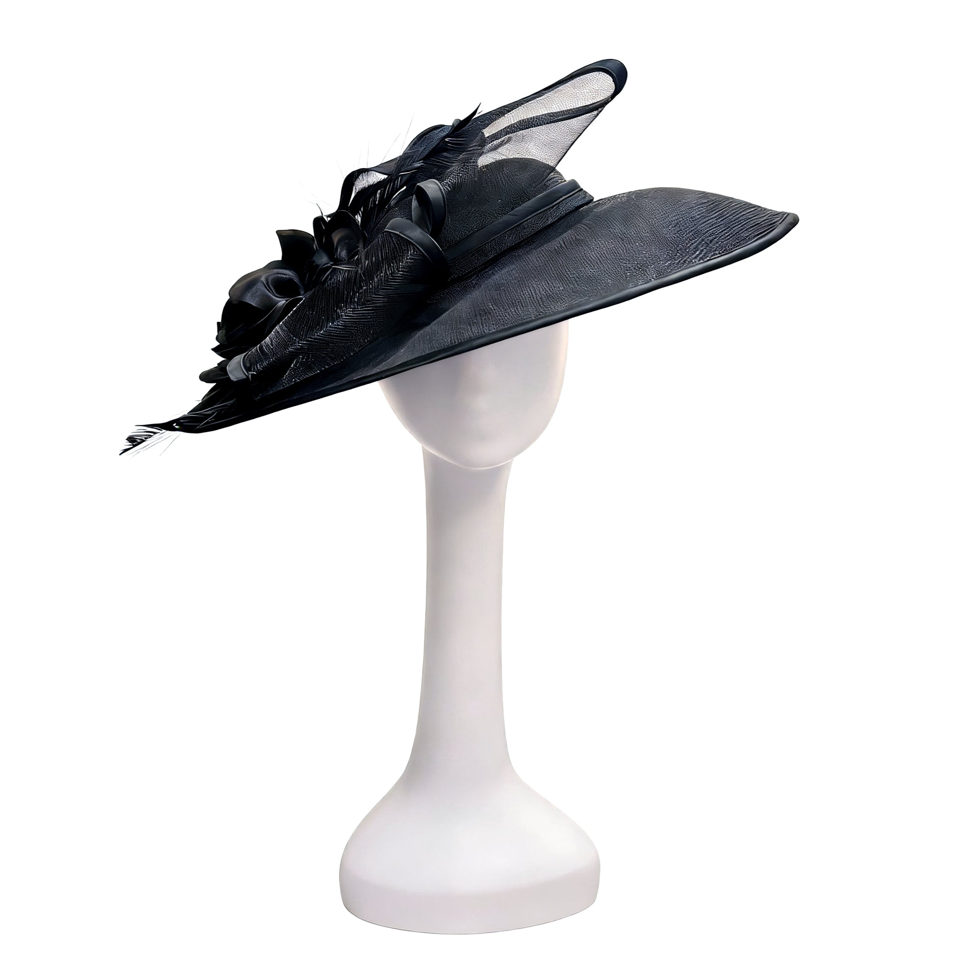Éclipse Oversized Floral Fascinator F3012 - MOGHANT