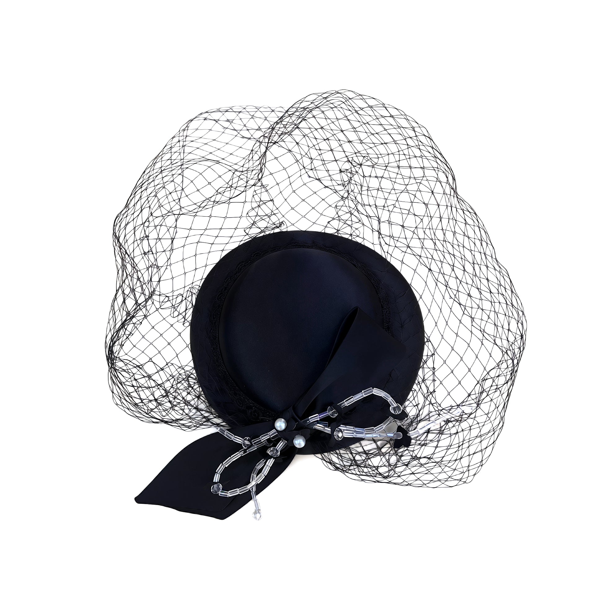 Noeud Élégance Silk Fascinator F3026 ✅ - MOGHANT